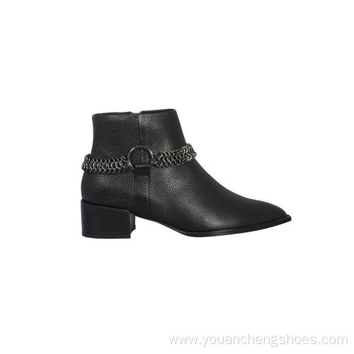 new Fashion comfortable chunky heel women ankle boots